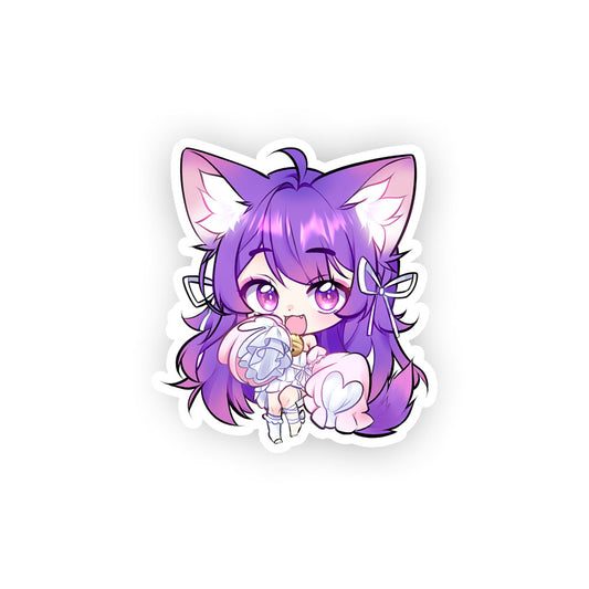 Kikyuu "Little Neko" Sticker
