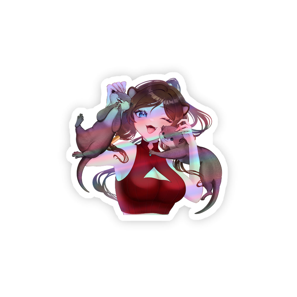 KillaKawauso Holographic Sticker