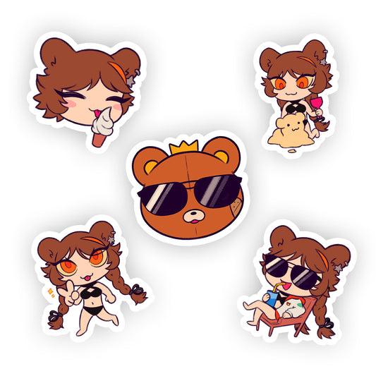 Kiona Sticker Pack A