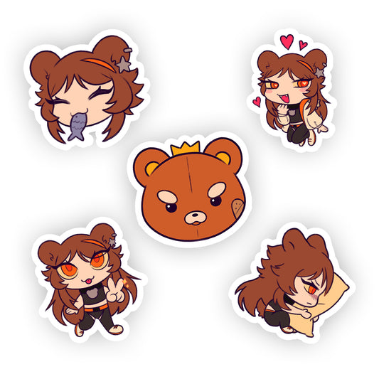 Kiona Sticker Pack B