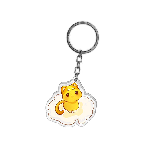 Kippy_VT "Yellow Neko" Keychain