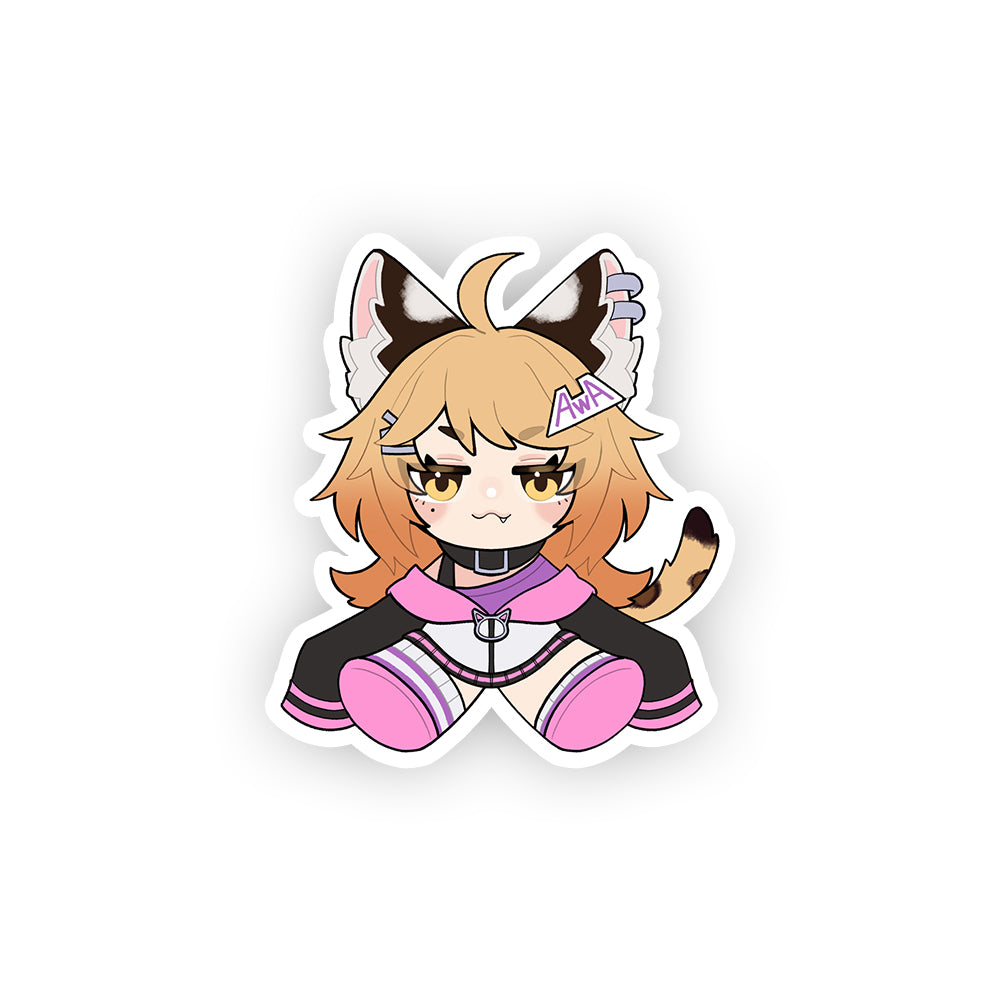 Kirana Plushie Petition Sticker