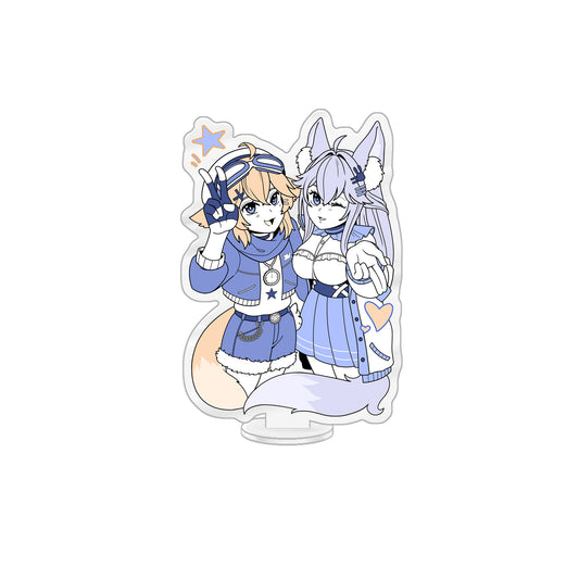 KitsuneThunder "Haru & Hina" Standee