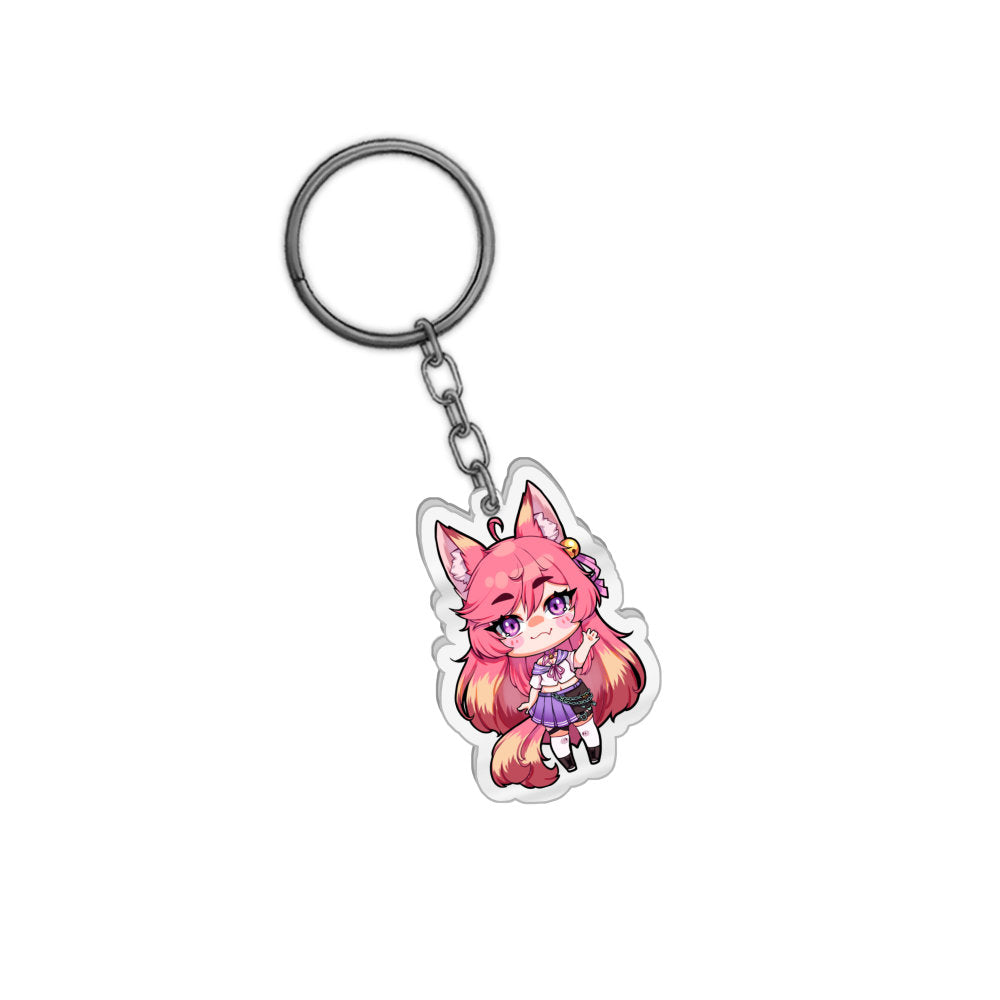 Kitsunero Chibi Wave Keychain