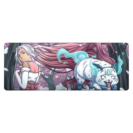 Kittea Harunohana "Sakura Yuki-Onna" XL Mousepad