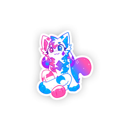 KittyDog Crystal Sticker