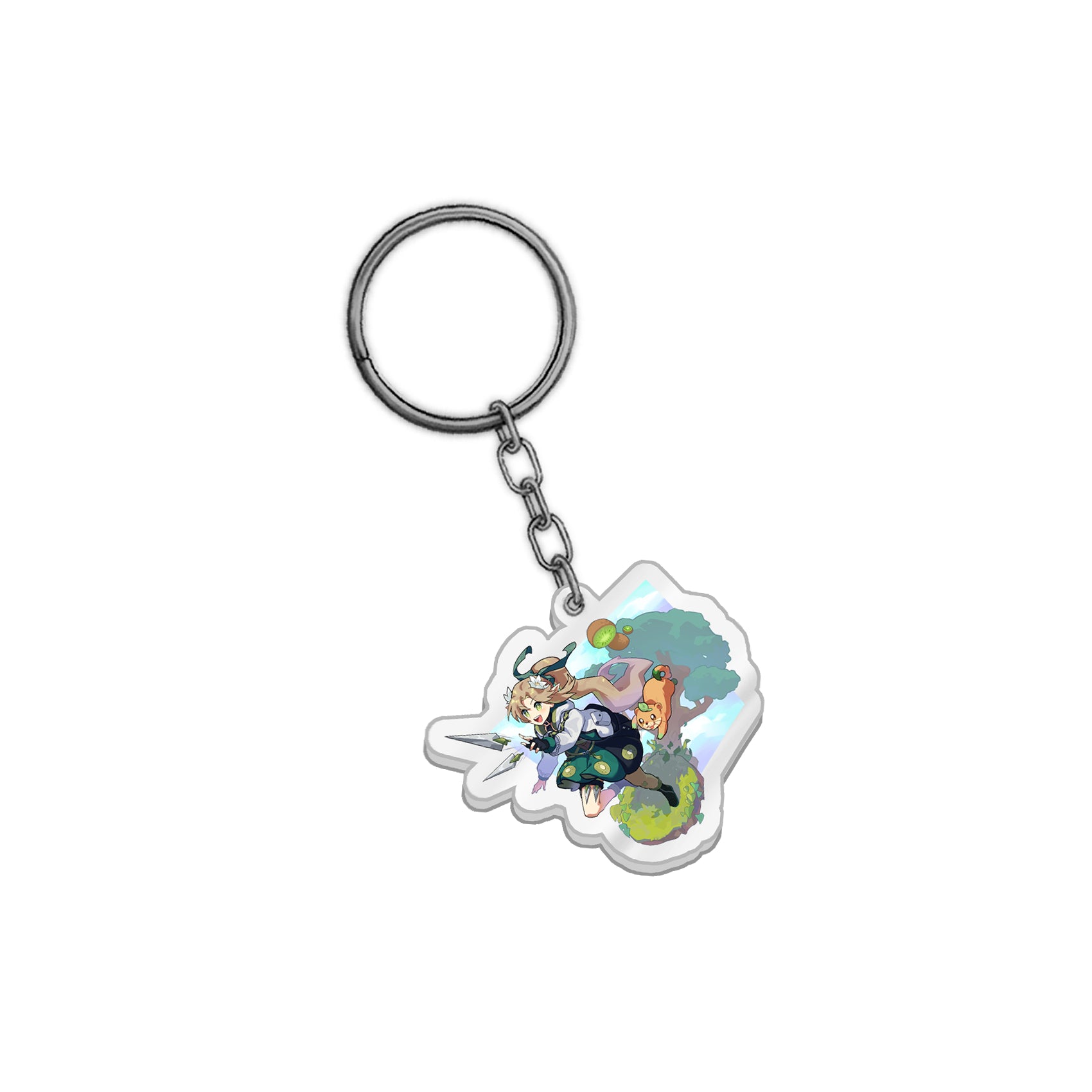 Kiwwie "On A Quest" Acrylic Keychain