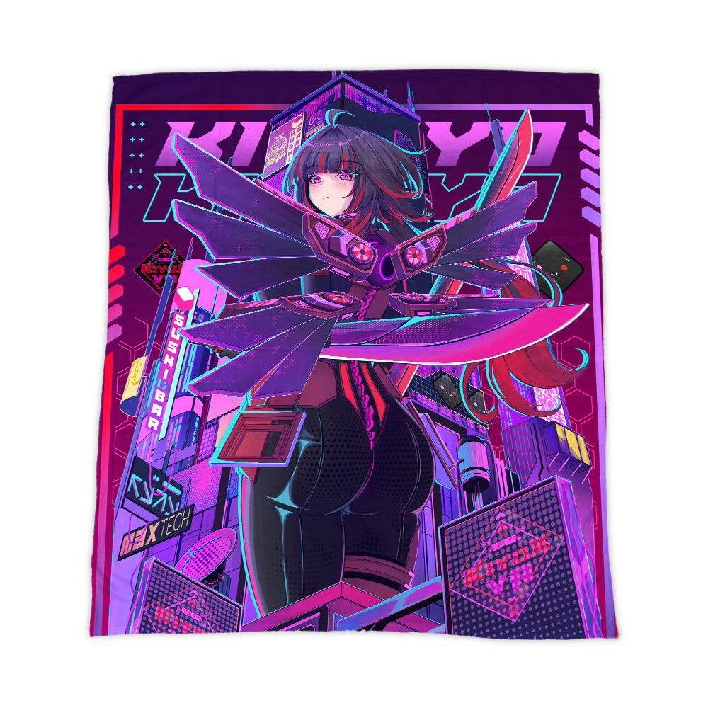 KiyoXVR Skyline Blanket