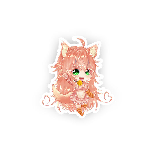 Kohrean Chibi Wave Sticker