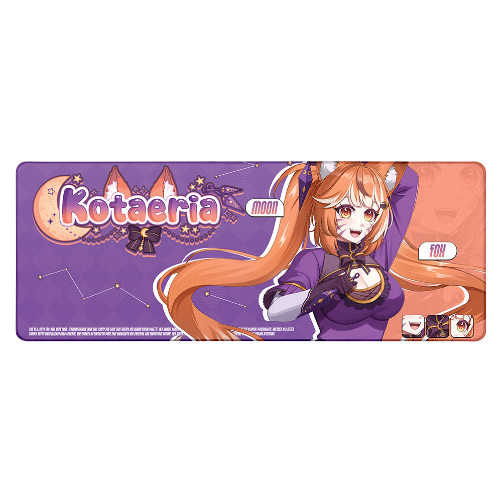Kotaeria "Moon Fox" XL Mousepad