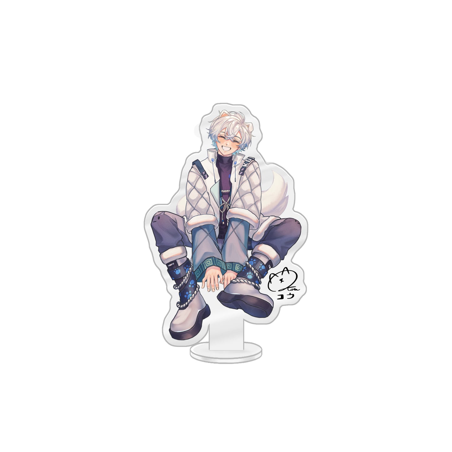Koummand "Chillaxing" Acrylic Standee