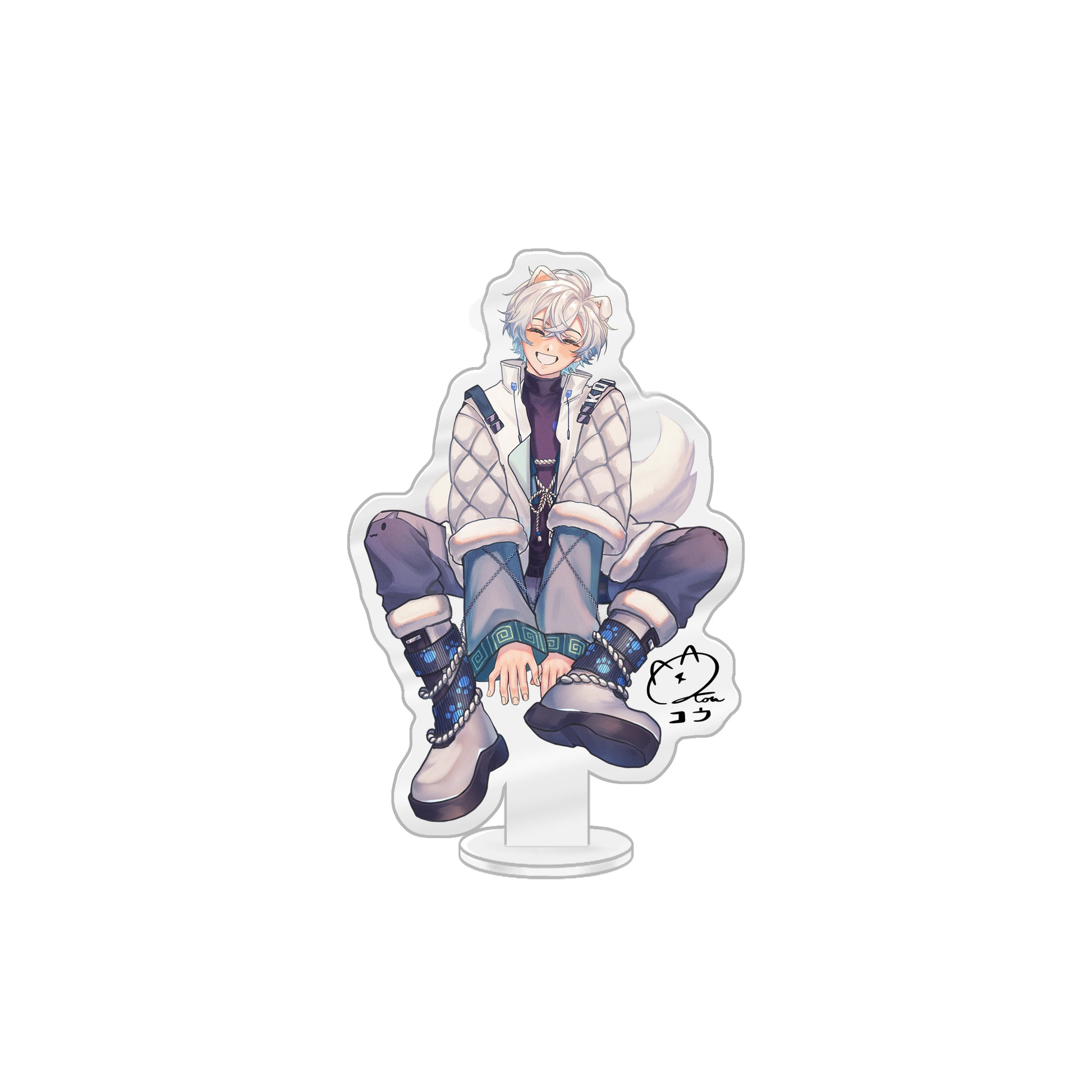 Koummand "Chillaxing" Acrylic Standee