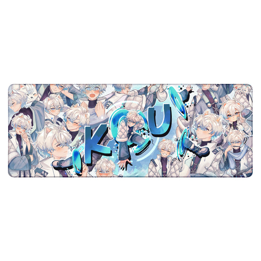 Koummand "KOU, The Samoyed Vtuber " XL Mousepad