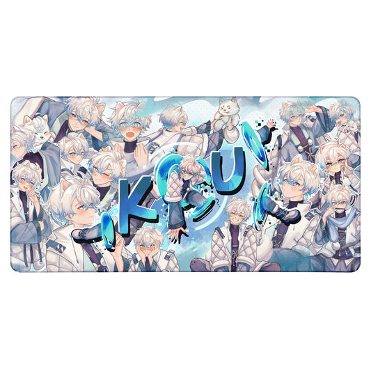 Koummand "KOU, The Samoyed Vtuber " XXL Mousepad