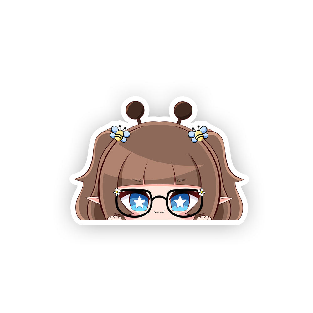 Kuddlebee Peeker Sticker