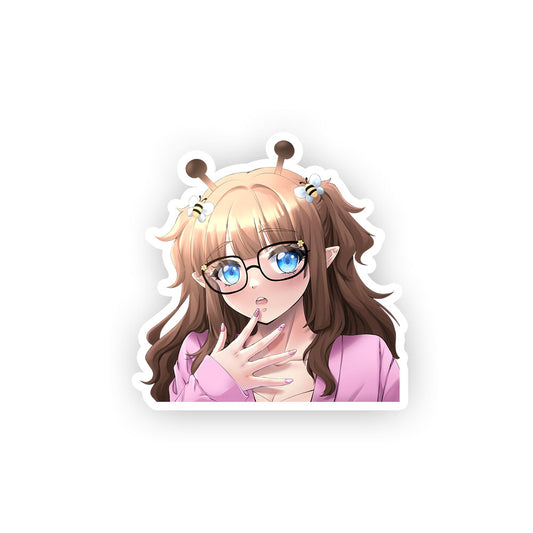 Kuddlebee "Gasp" Sticker