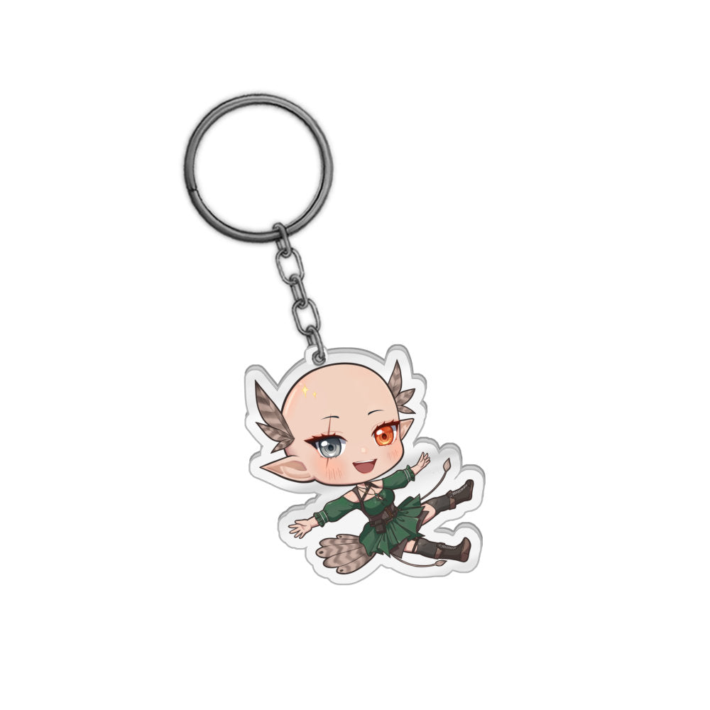 Kumi Bald Keychain