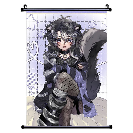 Kurotakuu Pastel Grunge Wall Scroll