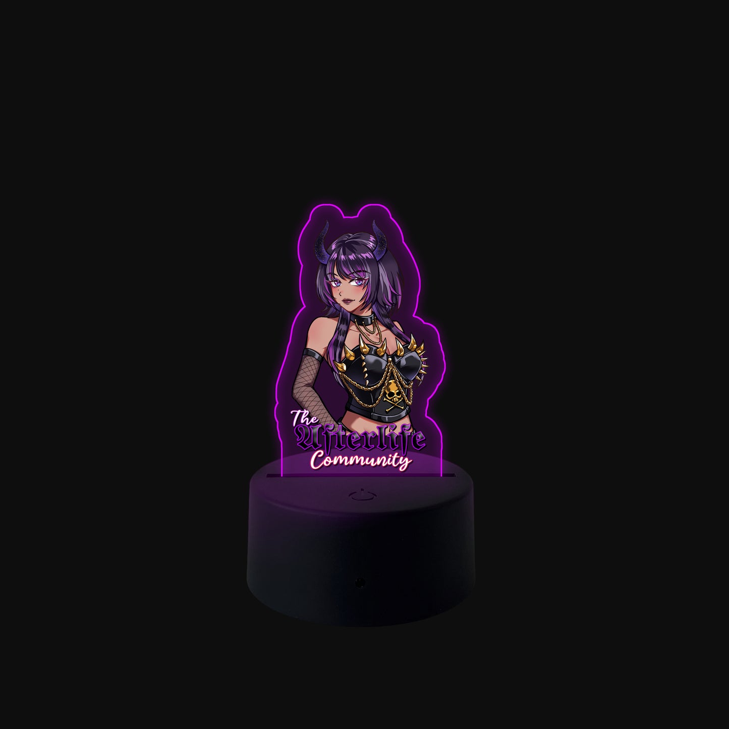 SkullsNightshade Glow Girl Glow LED Desk Lamp