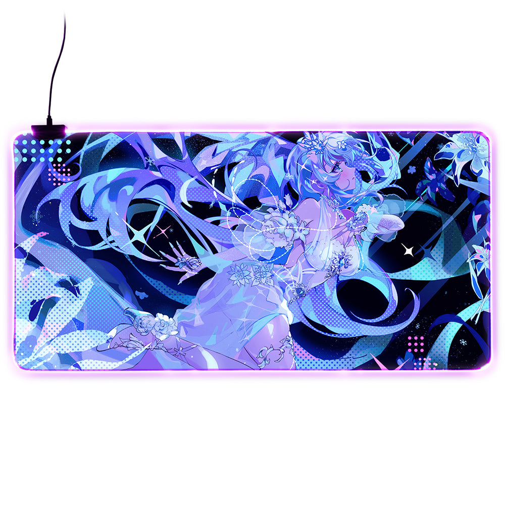 Icylilia Ice Princess LED XXL Mousepad