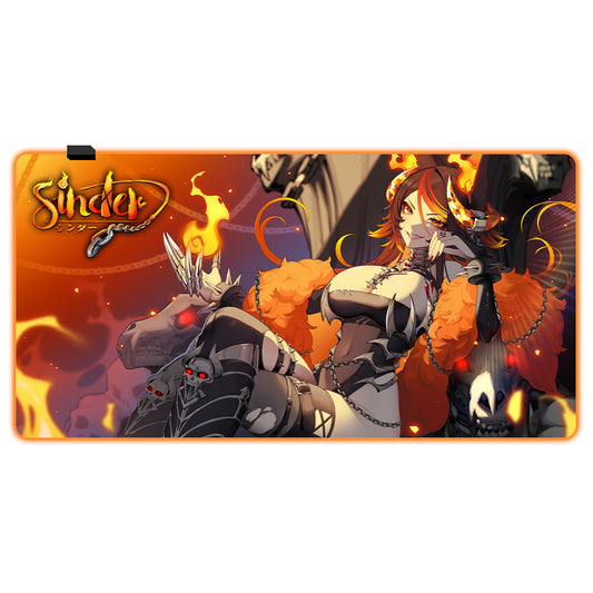 Sinder Queen Of Hell LED XXL Mousepad