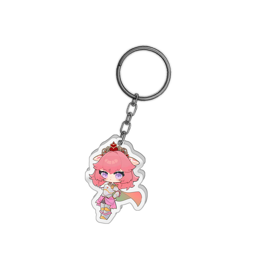 Lady.Guenivere Chibi Knight Keychain