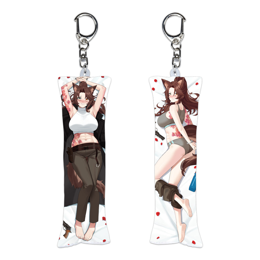 Lady Qathrin "Cuffed" Daki Keychain