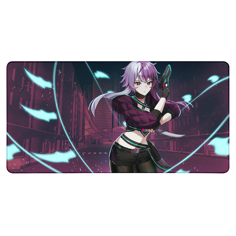 LadyRebellium Cityscape XXL Mousepad