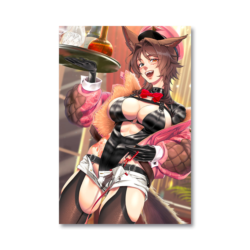 Lady Qathrin "Spy Service" Poster