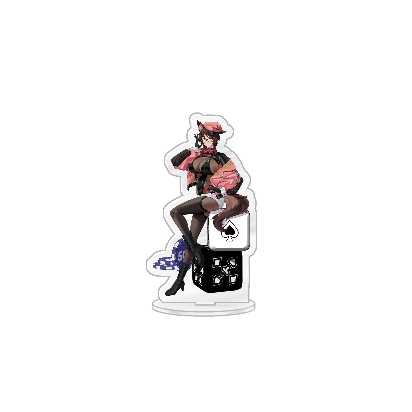 Lady Qathrin "Chips" Acrylic Standee
