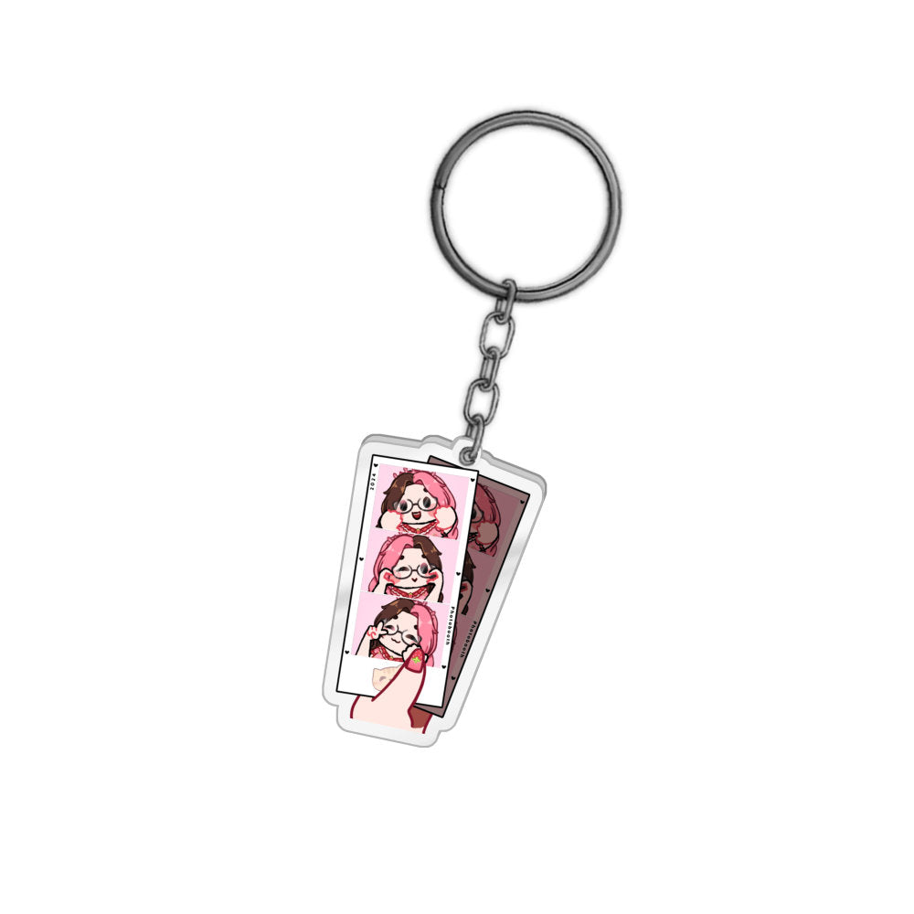 LaniBerri Photo Strip Keychain