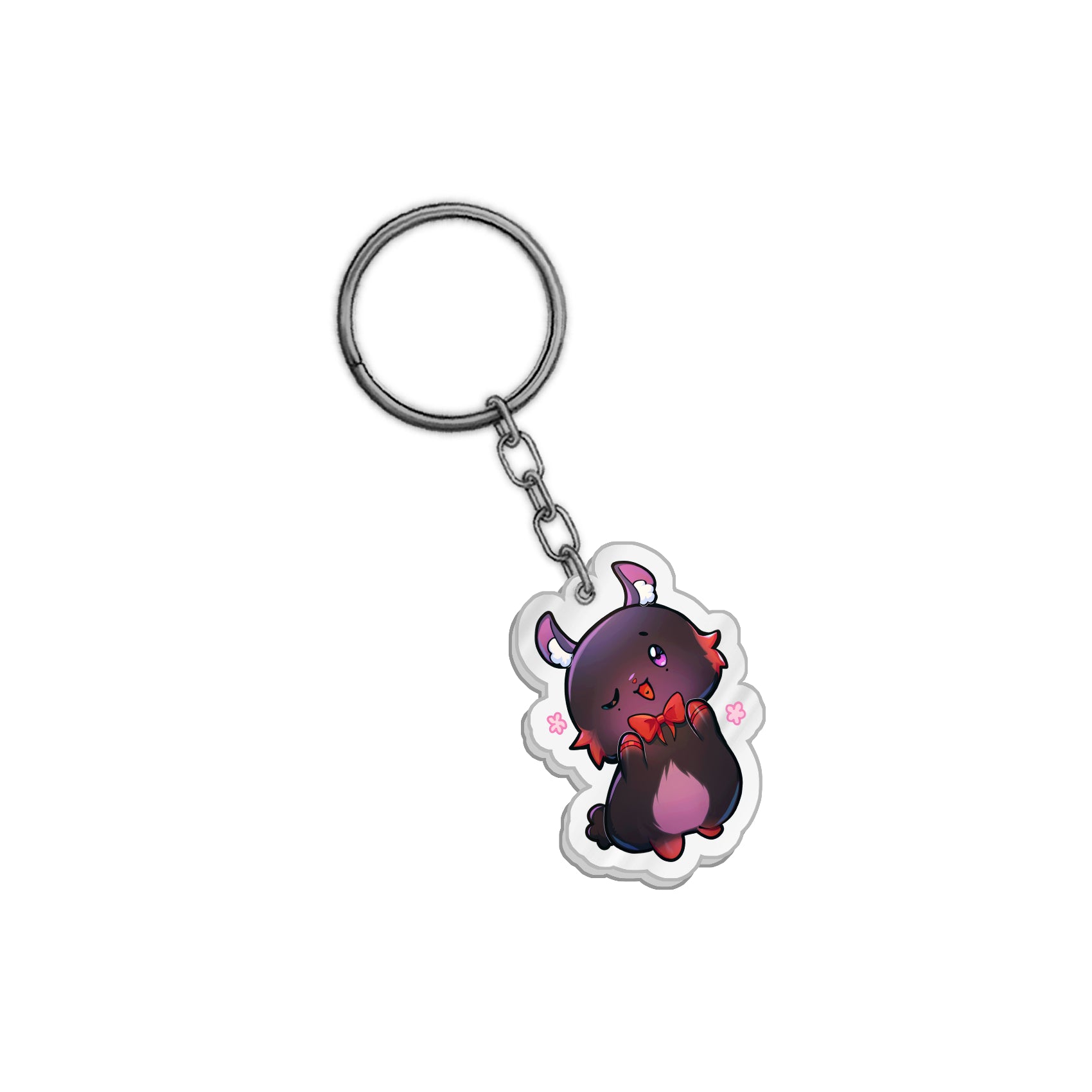 lanna_ "Demon Plush" Acrylic Keychain