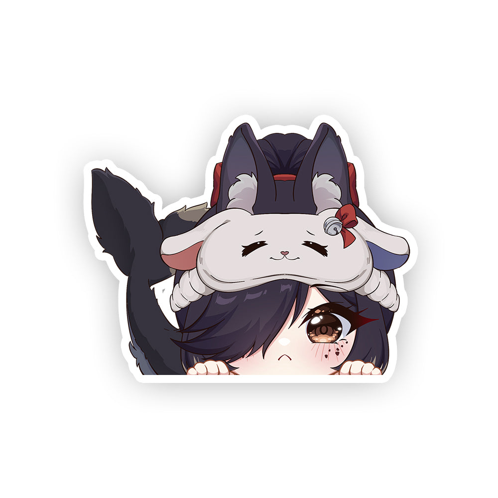 Lauporrit Peeker Sticker (large)