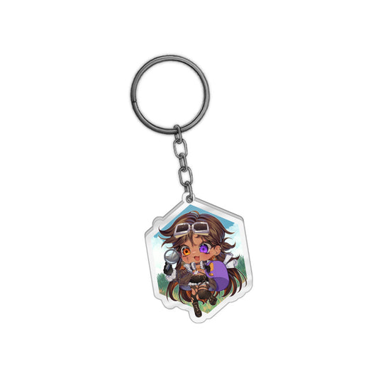 LauraTheExplaura_ Chibi Adventurer Keychain