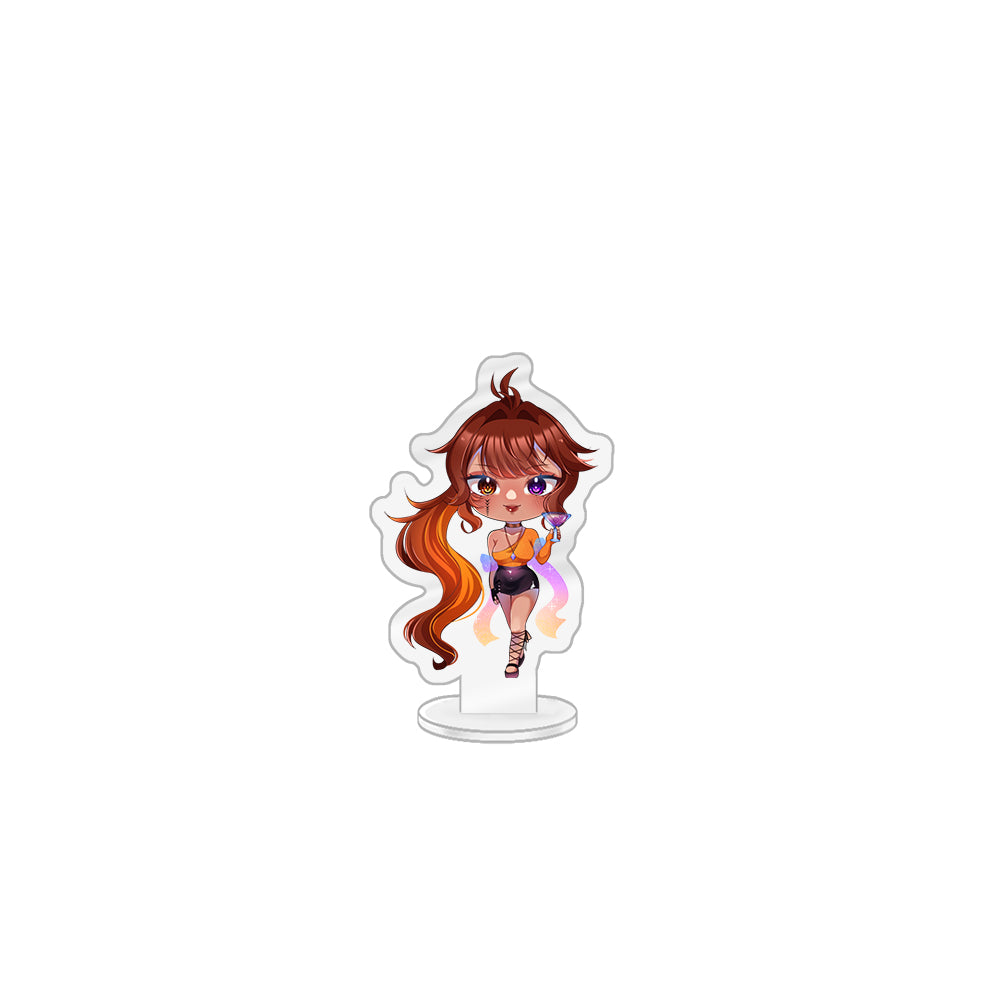 LauraTheExplaura_ Chibi Drinks Mini Standee