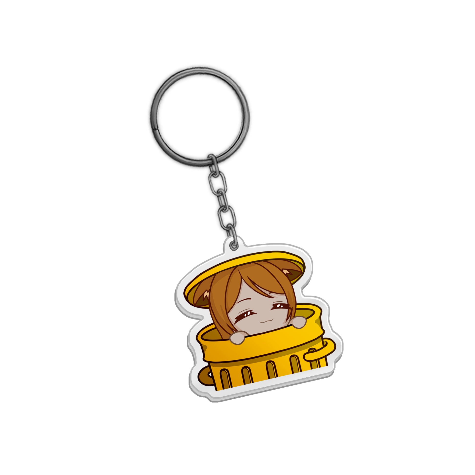 LazyLaiya "AmTrash" Keychain