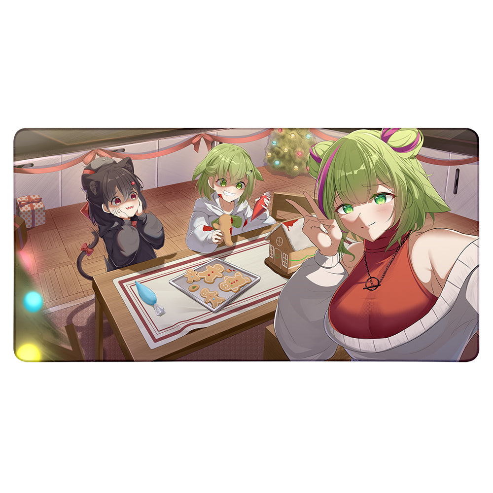 Leafions 'Fun Family Holiday' XXL Deskmat