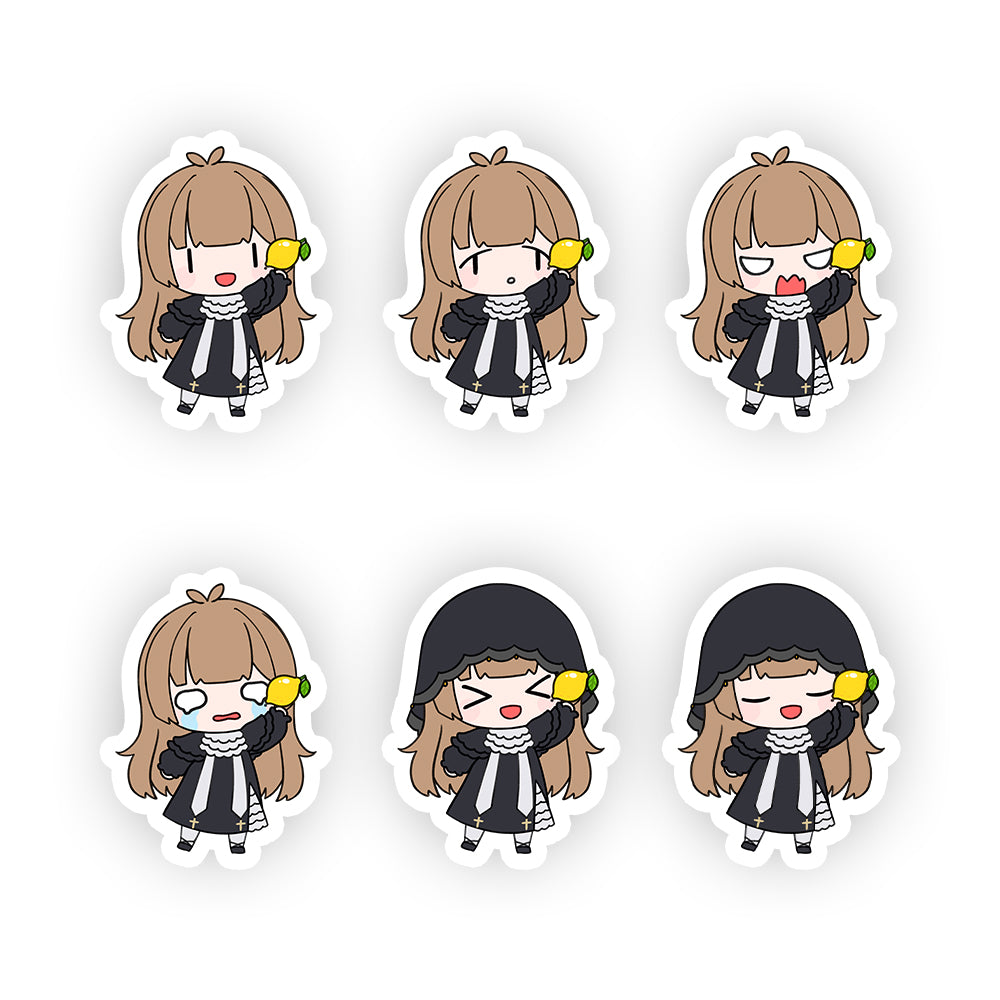 Lemon_773 Chibi Sticker Pack