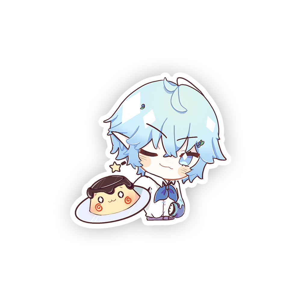 Leo Tsonus Pudding Sticker