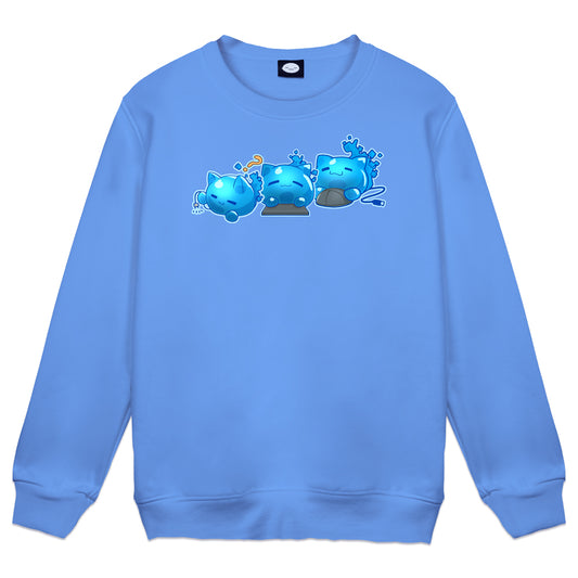 StuxVT Scrypt Mouse and Keyboard Light Blue Crewneck