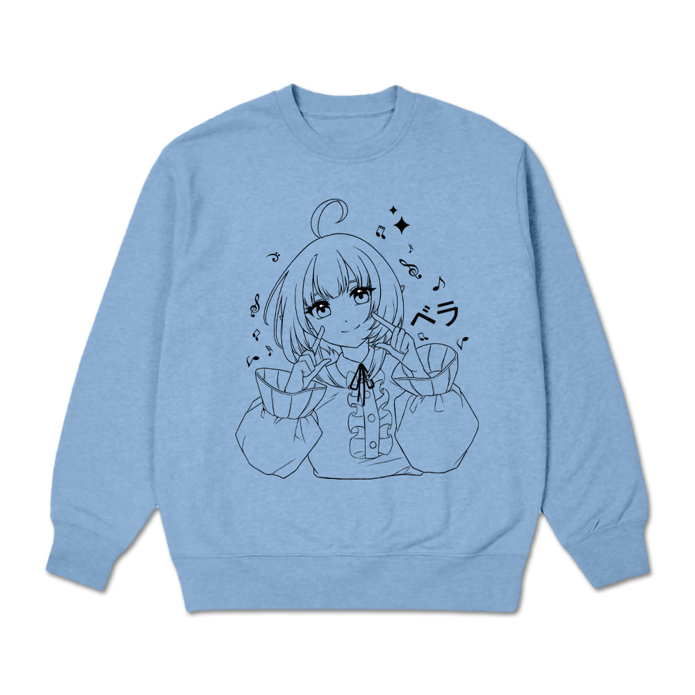 Thinkerbella Melody Crewneck (Light Blue)