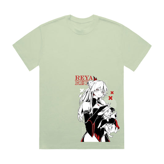 LongLiveReya Smug T-Shirt (Light Green)