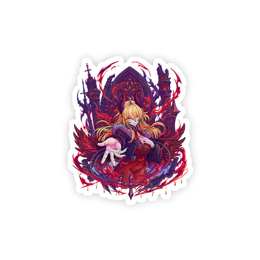 LilithTheFallenVT Holographic Sticker
