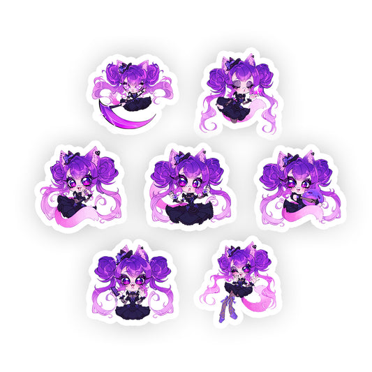 LillianaQuinn Chibi Sticker Pack
