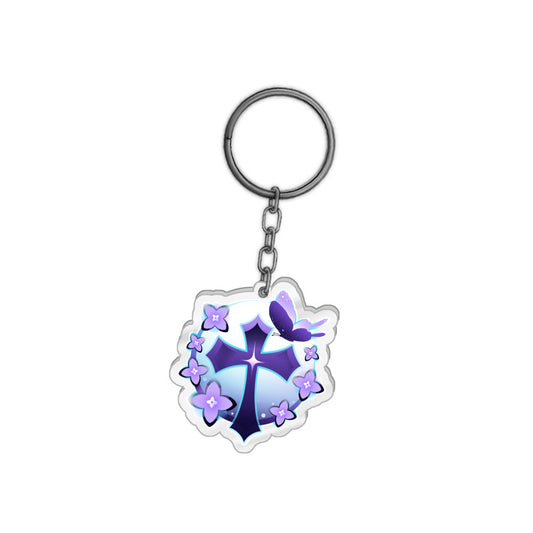Lillemor Cross Keychain