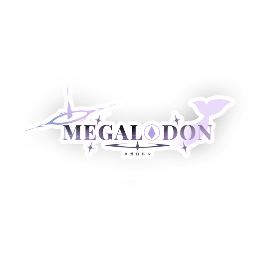 Megalodon Logo Sticker
