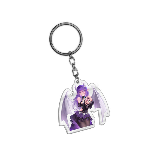 Lucia Mauve 'Heart' Keychain