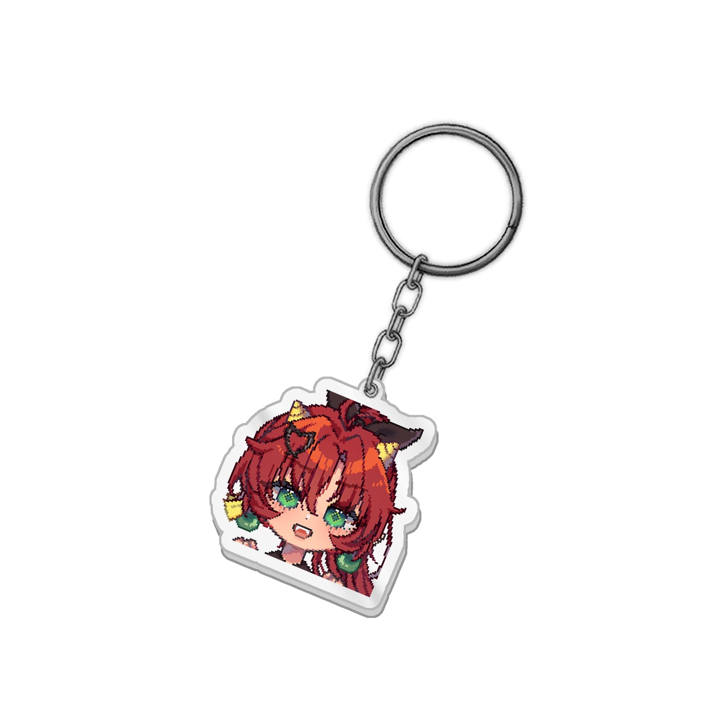 LumChanDesu Smiling Keychain