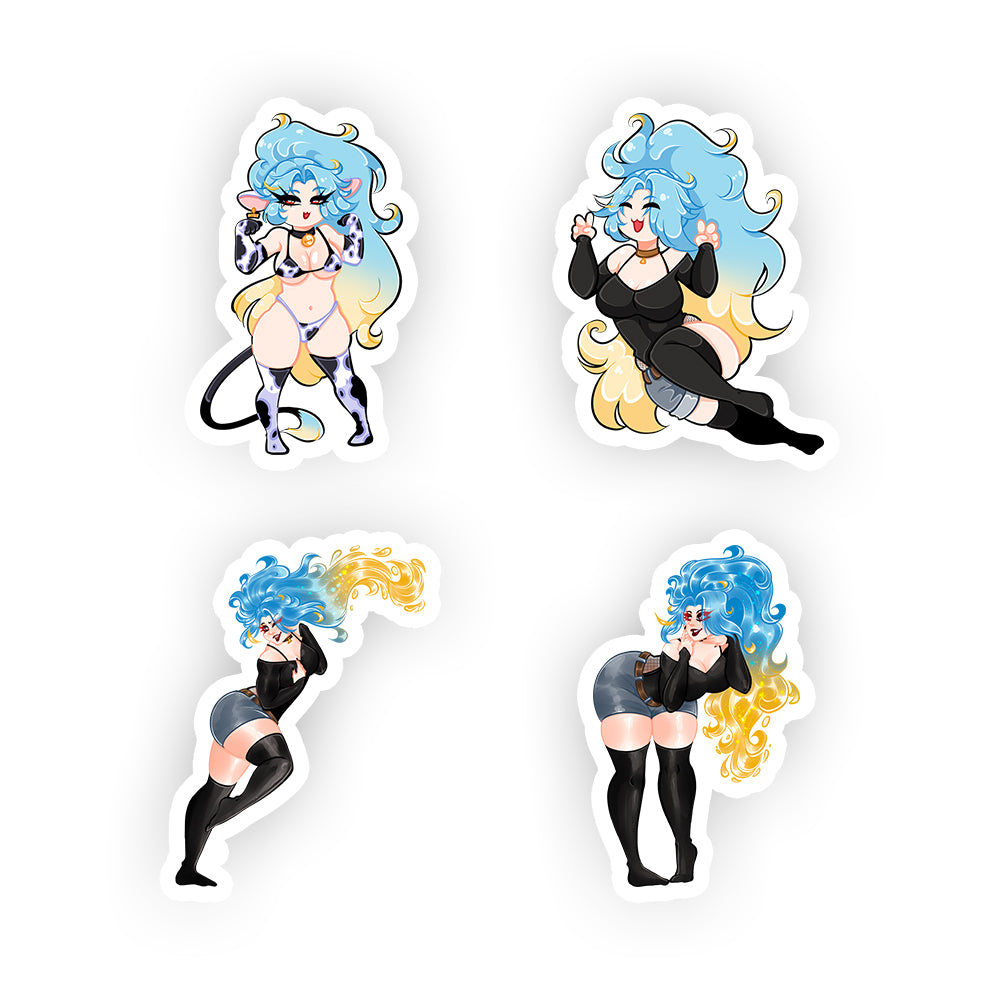 LuminusRed "Brilliant Nova" Sticker Pack