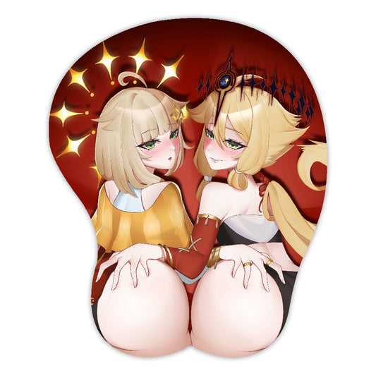 Velkyen Double Trouble 3D Mousepad